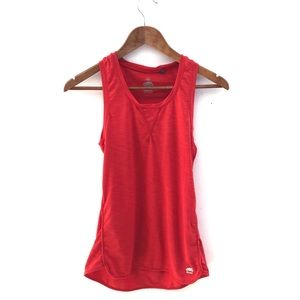 Roots Racerback Athletic Tank Top Red Size Small